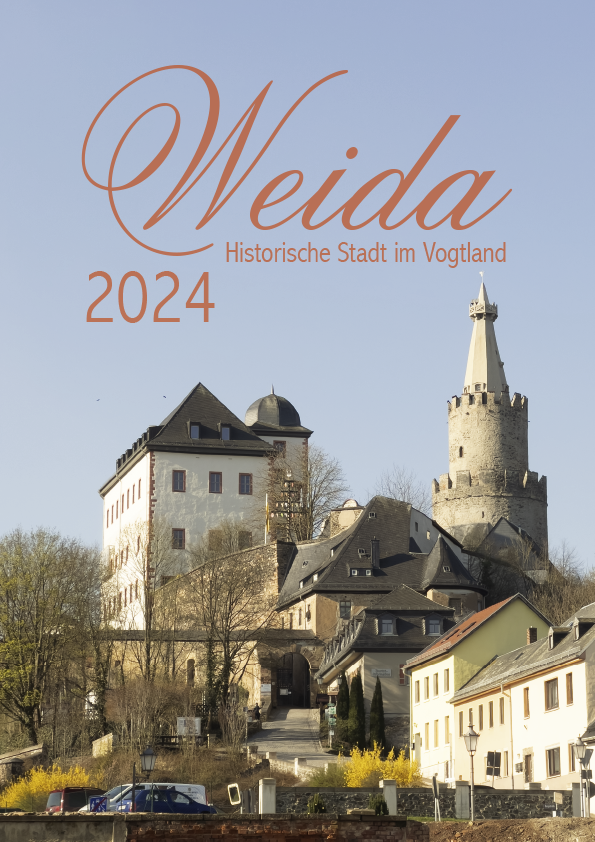 Der Weida-Kalender im A4-Format für 2024
